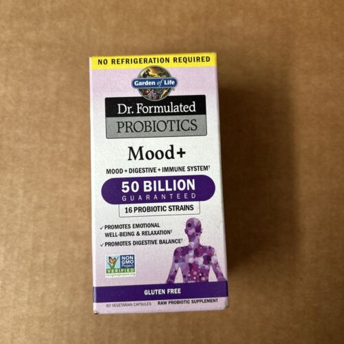 Garden of Life Dr. Formulated Probiotics Mood+ 50 Billion CFU EXP 01/2026