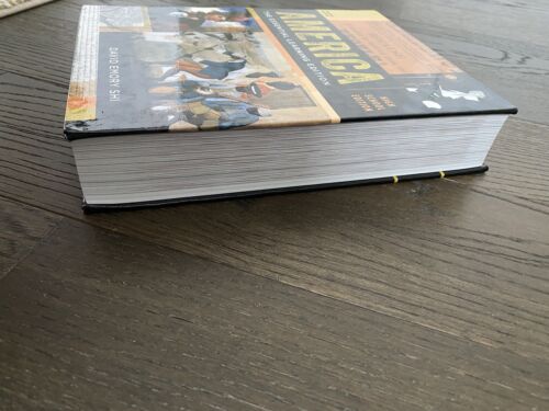 America: the Essential Learning Edition by David E. Shi (2018, Hardcover) - Very Good