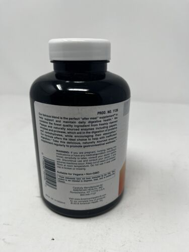 American Health Original Papaya Enzyme, 600 Chewable Tablets