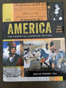 America: the Essential Learning Edition by David E. Shi (2018, Hardcover) - Very Good