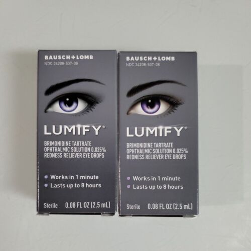 Lumify Eye Redness Relief - 0.08oz - x2 Exp 2025+