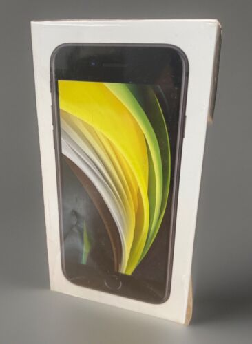 New Apple iPhone SE 2nd Gen A2275 128G BLACK for CRICKET WIRELESS