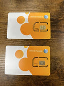 45 New AT&T Full Size (mini) SIM Cards CLEAN SKU 40952 Fits all brands 45 total