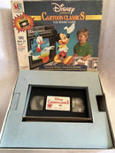 Disney Cartoon Classics Vcr Board Game 4796 By Mb Sealed Box Free Shipping