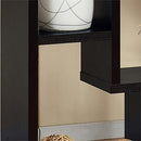 Furniture of America Adeo Contemporary Wood 10-Shelf Bookcase in Black - Like New