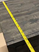 60” wide dark grey/brown dresser from Abbyson