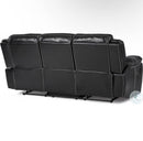 Bastrop Black Double Reclining Sofa Couch black brown Homelegance