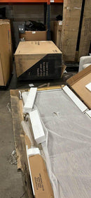 KING SIZE GOODWIN 5-PC BEDROOM SET dark beige abbyson furniture bed frame dresser side headboard