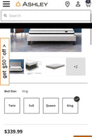 Chime 8 Inch Firm Innerspring King Mattress from Ashley