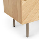 Nera Oak 6-Drawer Double Dresser from article Beige bedroom wooden