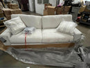 Ashley Furniture Maggie Sofa 96” wide white sofa couch with cushions