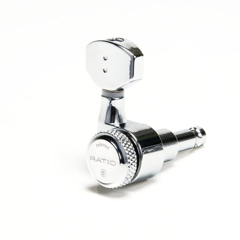 GraphTech Ratio Electric Locking 6 in-Line Classic 2 Pin Black