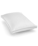 Hotel Collection European White Goose Down Medium Support Gusset King Pillow for Back Sleepers - Acceptable