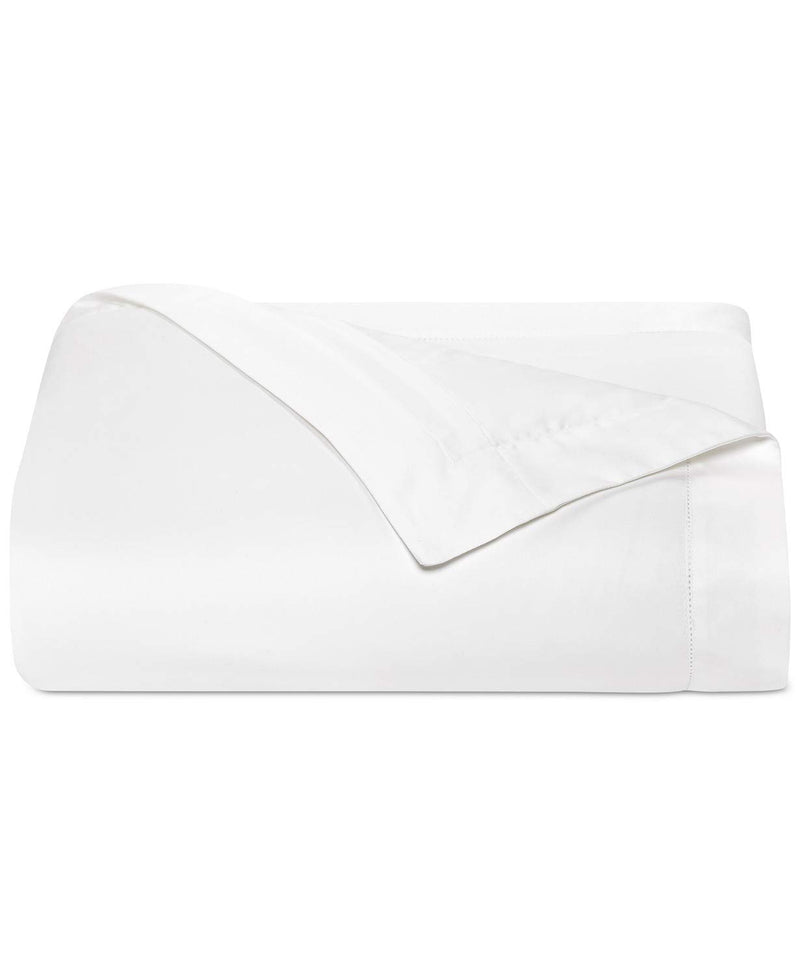 Hotel Collection 680 Thread Count Supima Cotton Solid White King Duvet Cover - Like New