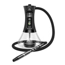 Hok Clouds Xtra Electronic Shisha - Portable Electric Hookah Set with Hose, Pipe, Mouthpiece, Pod, Coils, Cleaning Tools, Carrying Case, Rechargeable Battery - Easy Assembly, No Coal Needed - (Gold) - Very Good