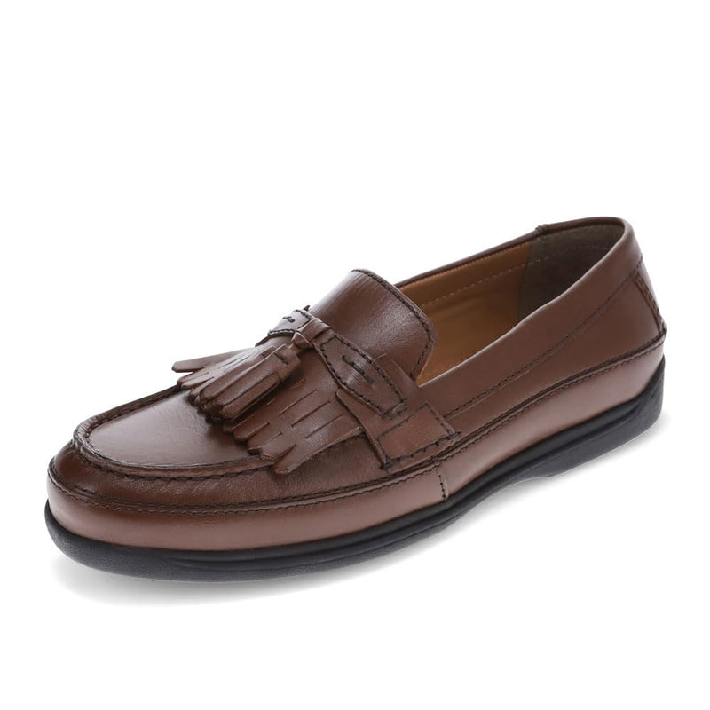 Dockers Men's Sinclair Kiltie Loafer,Antique Brown,11 M US