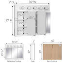 Design House Richland 24-inch Medicine Cabinet