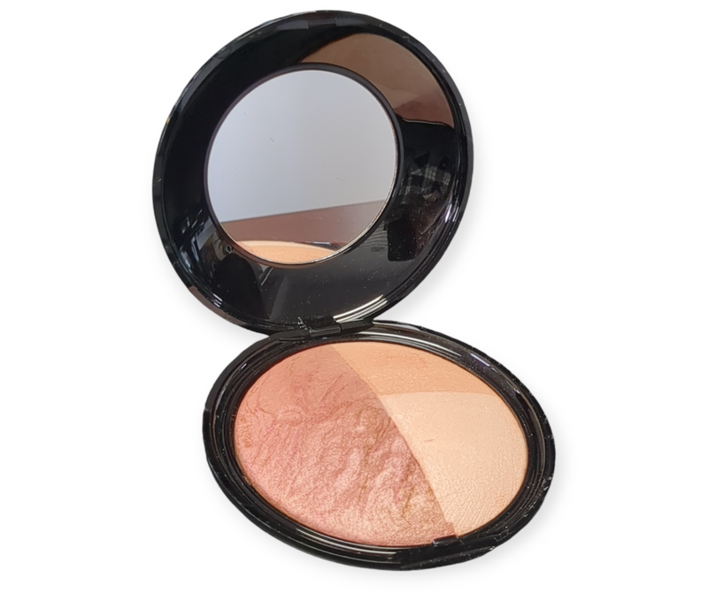 LAURA GELLER Blush-N-Highlight BAKED SPRING GLOW Pink buttercream French Rose