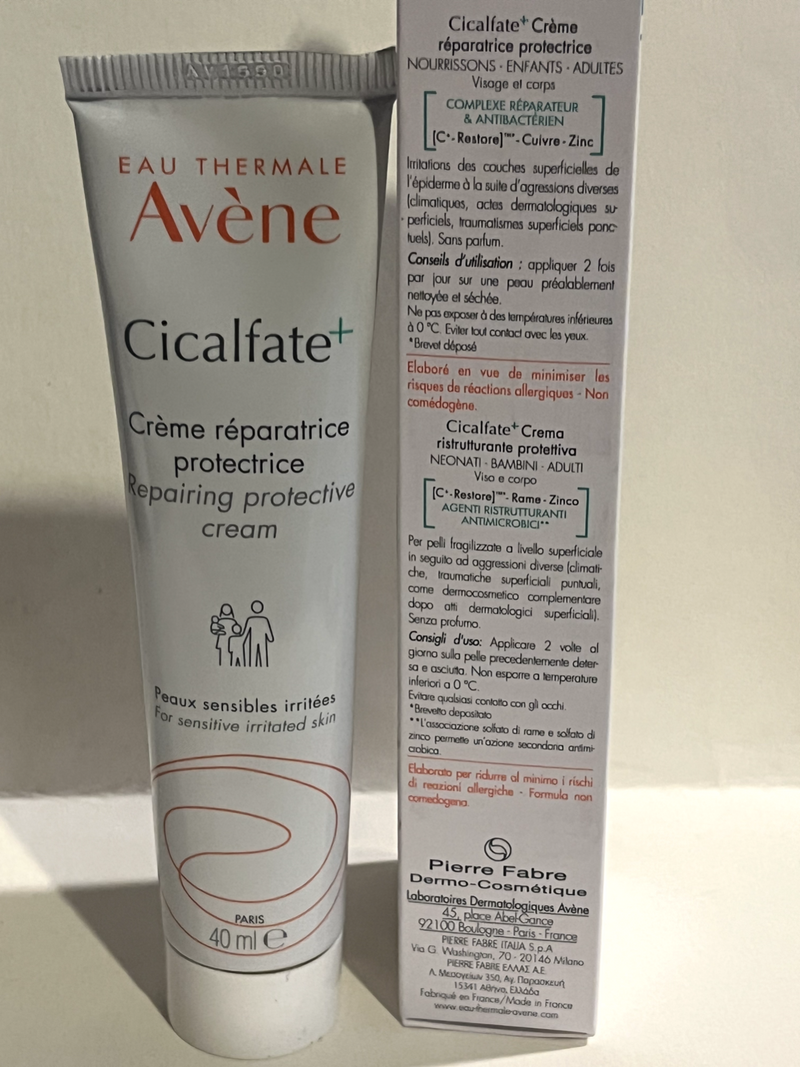 Avene Cicalfate + PLUS Repairing Protective Cream 40ml Exp.07/2026