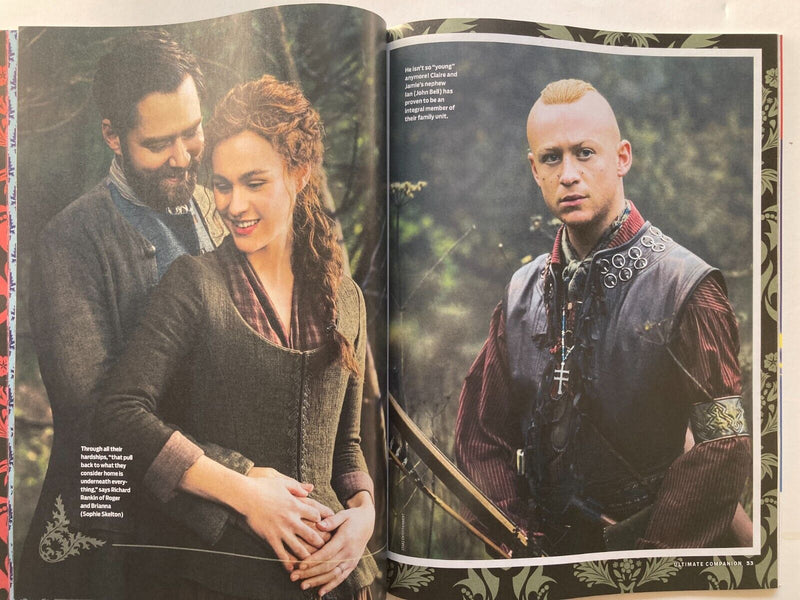 OUTLANDER 2024 TV GUIDE Special CAITRIONA BALFE & SAM HEUGHAN / NEW