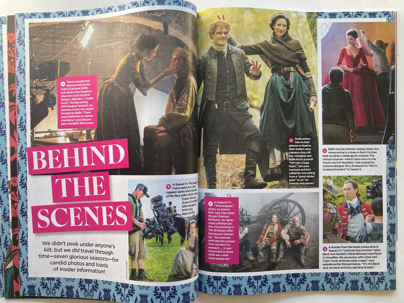 OUTLANDER 2024 TV GUIDE Special CAITRIONA BALFE & SAM HEUGHAN / NEW