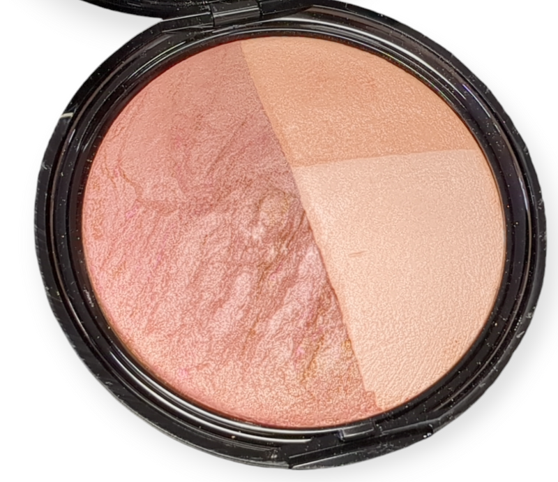 LAURA GELLER Blush-N-Highlight BAKED SPRING GLOW Pink buttercream French Rose