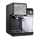 Mr. Coffee One-Touch Coffee House Espresso and Cappuccino Machine in Black Stainless