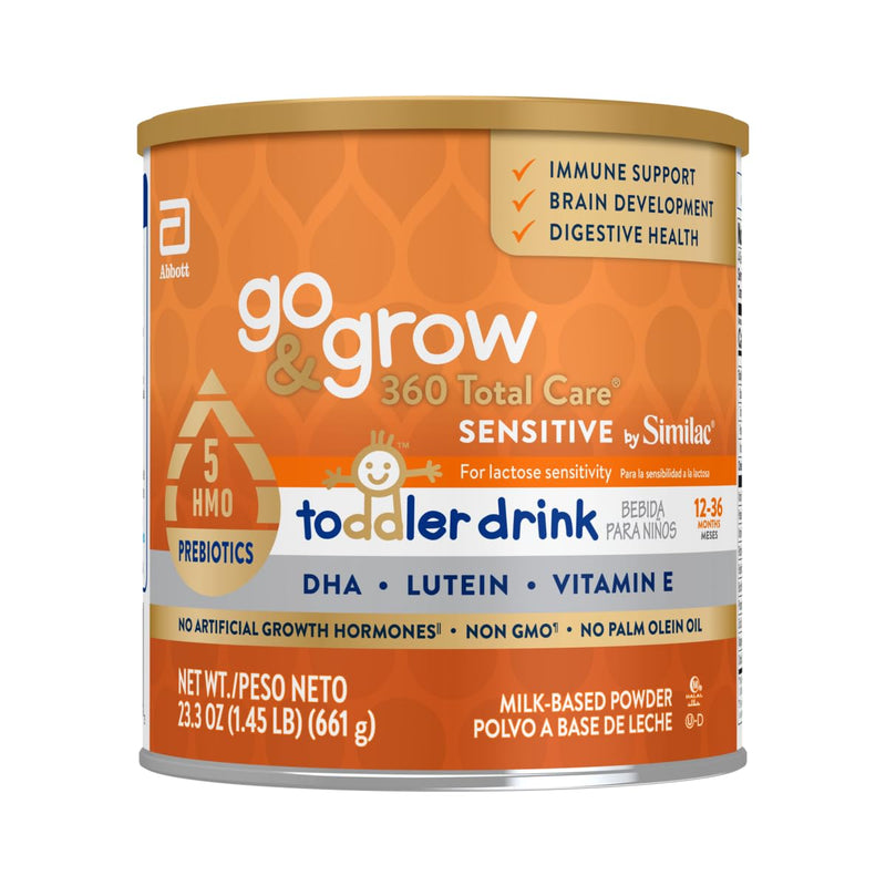 3pk Similac Total Care 360 Go & Grow Sensitive Formula Toddlers 12-36mo 23.3oz