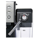 Mr. Coffee One-Touch Coffee House Espresso and Cappuccino Machine in Black Stainless