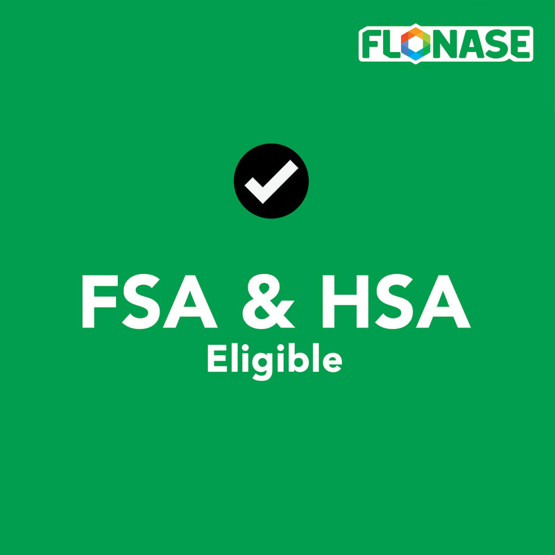 Flonase Allergy Relief Nasal Spray, 24 Hour Non Drowsy Allergy Medicine, Metered Nasal Spray - 72 Sprays - Fall and Seasonal Allergy Relief