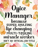 Office Manager Gifts: Funny Thank You Appreciation Present for Women Friends