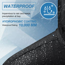 CAMEL CROWN Men's Mountain Snow Waterproof Ski Jacket Detachable Hood Windproof Fleece Parka Rain Jacket Winter Coat Black 2XL - Like New