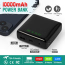 PLIDINNA Men's Heated Vest Lightweight Warm Jacket With Battery Pack 7.4V Electric Heating Vest for Hunting/Fishing/Outdoor Sports(Black,5XL)