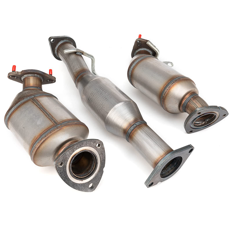 FOMIUZY High Flow Front Catalytic Converter Kit Direct-Fit Chevy Traverse 2009 2010 2011 2012 2013 2014 2015 2016 2017 GMC Acadia 2007-2017 Buick Enclave 2008-2017 Saturn Outlook 2007-2010 3.6L - Like New