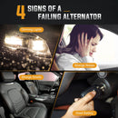 Alternator Replacement Compatible with Chevrolet Cavalier 2.2L Pontiac Sunfire, Grand Am 2002-2005, Saturn ion VUE 2.2l 02-07, classic Malibu 04-05, Oldsmobile Alero 02-04 Replace AVA0001 400-40027