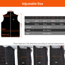 DR.PREPARE Heated Vest, XXL Unisex Winter Hooded Heated Vests Outerwear for Men Women, Lightweight USB Electric Heated Clothing Vest with 3 Heating Levels, Adjustable Size (Battery Pack Not Included) - Very Good