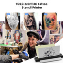 Tattoo Stencil Printer Wireless Bluetooth Transfer Machine 5Pcs Smart Phone