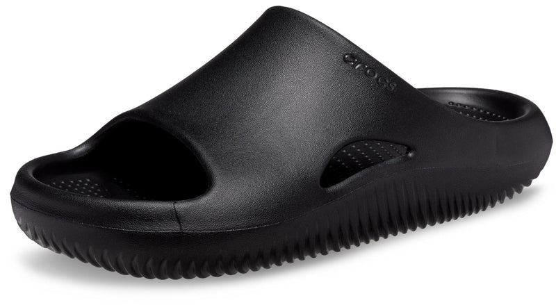 Crocs Unisex Mellow Slides Sandal Black Size 11 US Men slip on flipflop open toe