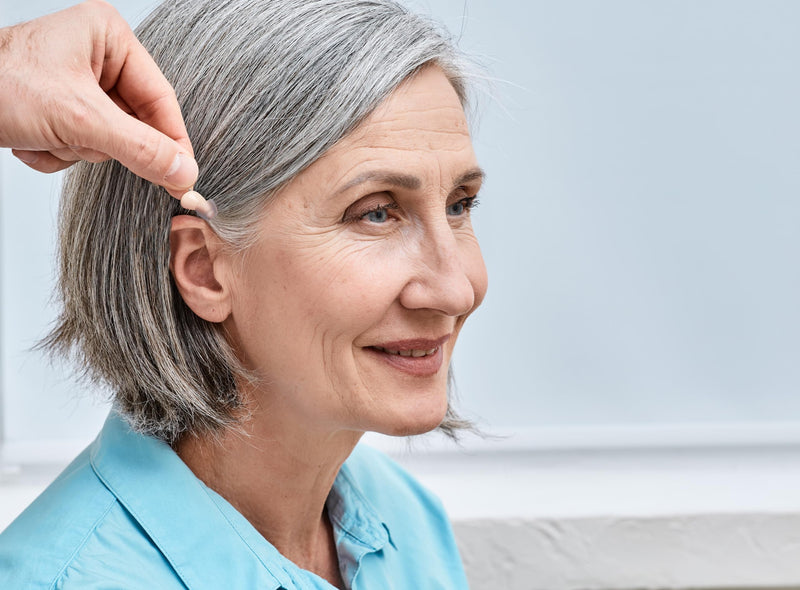 Audien ATOM PRO 2 Wireless Rechargeable OTC Hearing Aid, Premium Comfort Design and Nearly Invisible - Like New