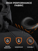 ORORO Women's Classic Heated Jacket with Battery Pack and Detachable Hood (Black,S) - Like New