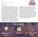 Wild Eats Water Buffalo Tuffie No Hide Dog Bones & Chews 2 Pack