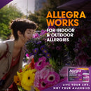 Allegra Adult Non-Drowsy Antihistamine Tablets for 12-Hour Allergy Relief, 60 mg, 24 Count