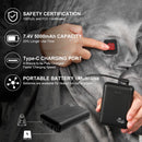 Heated Wearable Blanket Hoodie | Oversized Design | with Battery Pack 7.4V | Sherpa & Fannel Fleece - Like New