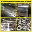 SGULLER Packaging Strapping Banding Tensioner Tools Kit, 3/4" x 100 Feet 304 Stainless Steel Banding Coil, 100 Pieces Ear-Lokt Buckles. Complete Packaging Strapping Solution