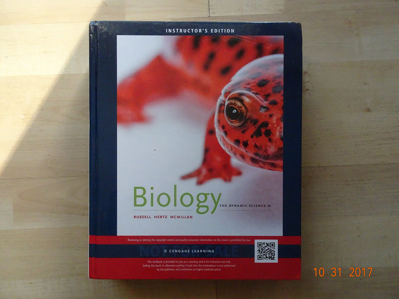 Biology: The Dynamic Science - Like New
