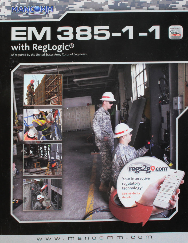 EM 385-1-1 June 2015 Edition with RegLogic - Good