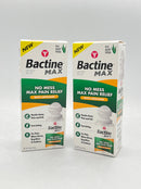 Lot Of Two Bactine MAX No Mess Roll-On for Pain Relief Exp 2026 2.5 Oz Each