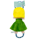 HUGSMART Rope Fun Princess Durable Tug and Crinkle Toy