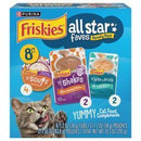 All Star Faves Friskies Cat Food Purina 10.3 Ounce