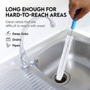 Turbo Bottle Brush Cleaner Set of 5 | Multi-Size Cleaning Brushes for Bottles, Cups & Straws